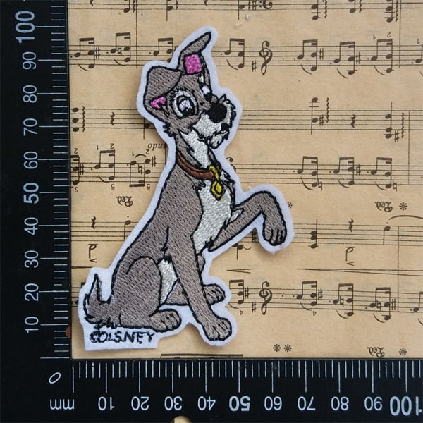 Lady and the Tramp 'Tramp | Waiting' Embroidered Patch