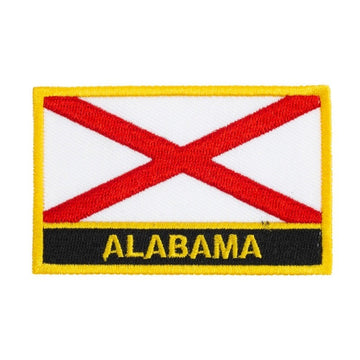 Alabama Flag Embroidered Patch