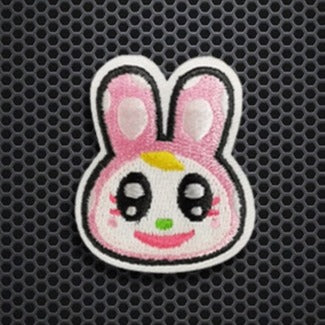 Animal Crossing 'Bunnie | Head' Embroidered Patch
