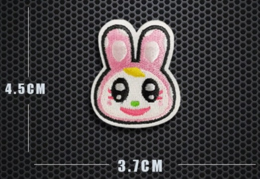 Animal Crossing 'Bunnie | Head' Embroidered Patch