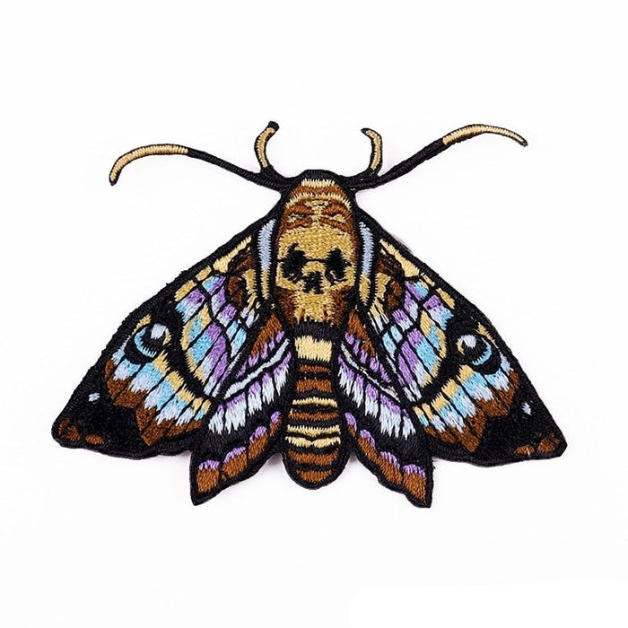 Insect 'Death's-Head Hawkmoth' Embroidered Patch