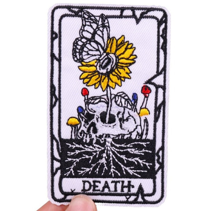 Tarot Card 'Death' Embroidered Patch