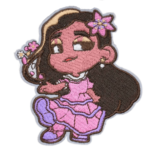 Encanto 'Young Isabela | Charming' Embroidered Patch