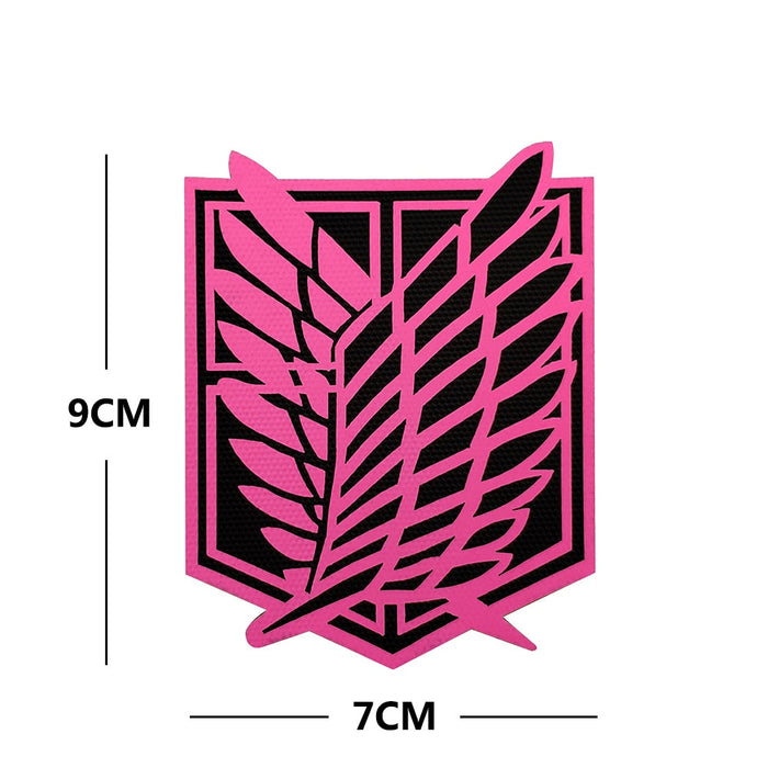 Attack on Titan 'Scouting Legion Emblem | Luminous' Embroidered Velcro Patch