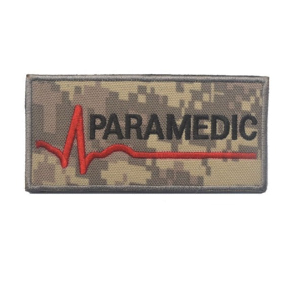 Resident Evil 'Paramedic | Heartbeat | 1.0' Embroidered Velcro Patch