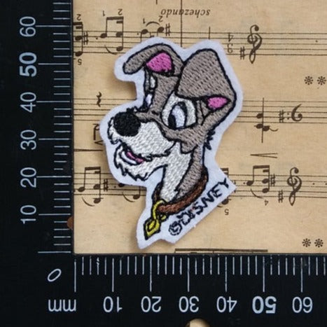 Lady and the Tramp 'Tramp | Head' Embroidered Patch