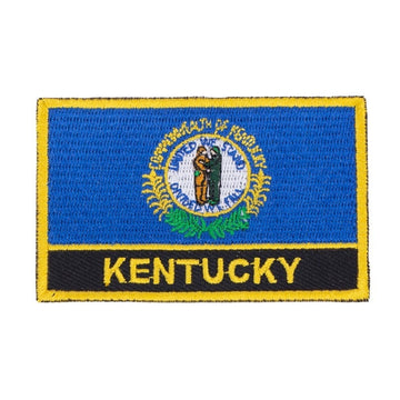 Kentucky Flag Embroidered Patch
