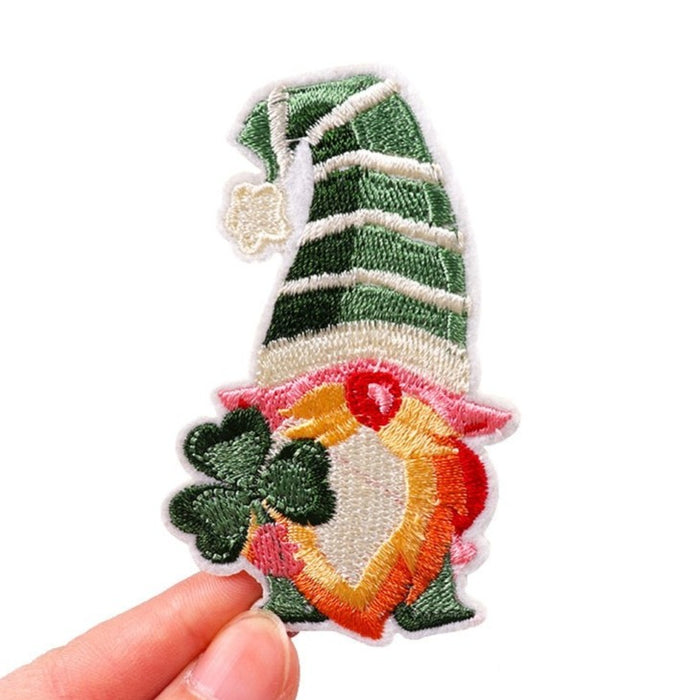 St. Patrick's 'Irish Leprechaun Gnome' Embroidered Patch