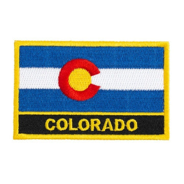 Colorado Flag Embroidered Patch