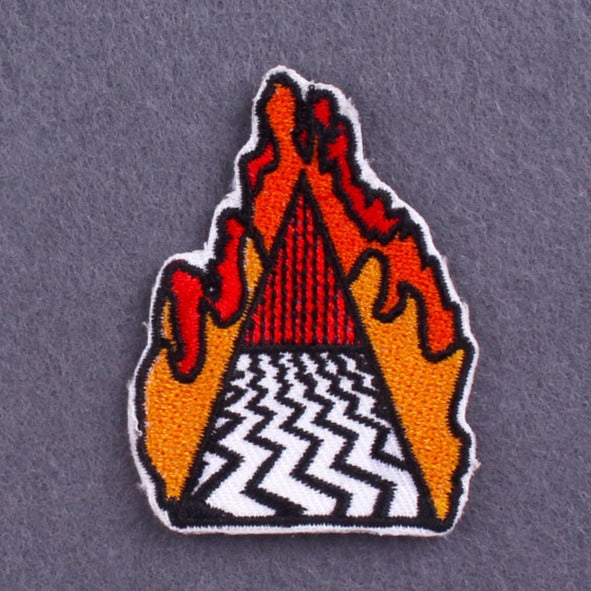 Twin Peaks 'Red Room | Flame' Embroidered Patch