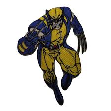 X-Men 4" 'Wolverine | Hand Claws' Embroidered Patch Set