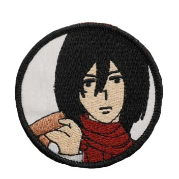 Attack on Titan 'Mikasa Ackerman' Embroidered Velcro Patch