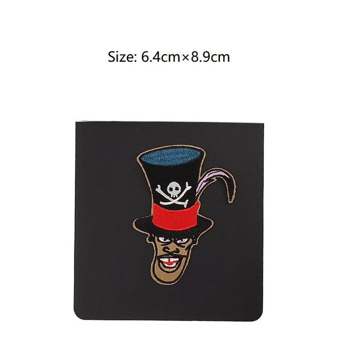 The Princess and the Frog 'Dr. Facilier | Head' Embroidered Velcro Patch