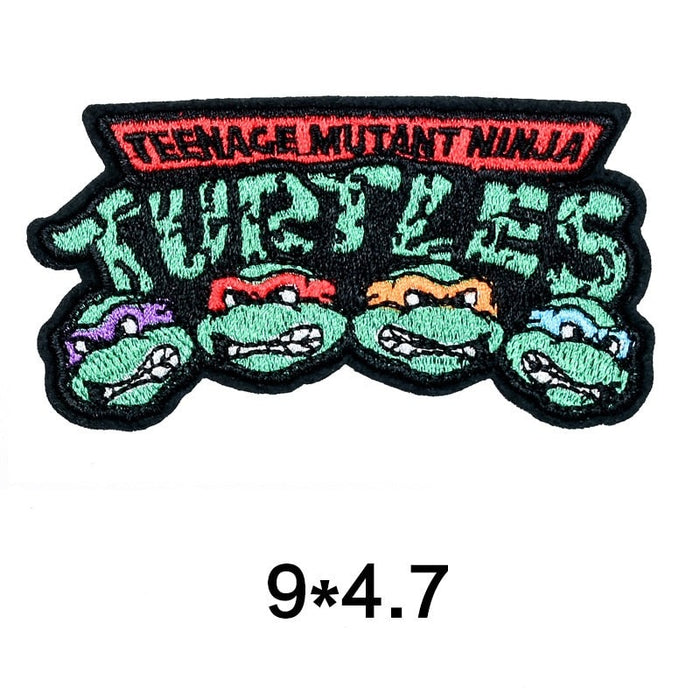 Teenage Mutant Ninja Turtles 'Heads' Embroidered Patch