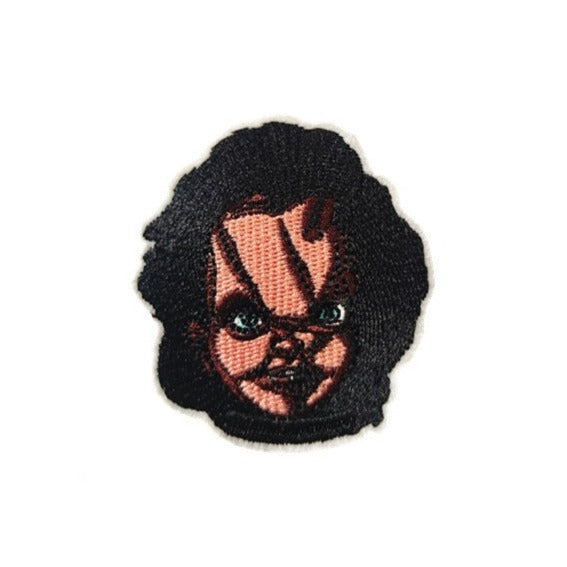 Child's Play 2" 'Chucky | Head' Embroidered Patch Set