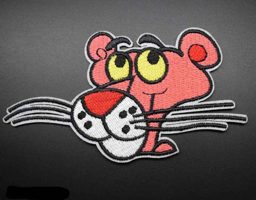 The Pink Panther 'Head' Embroidered Patch