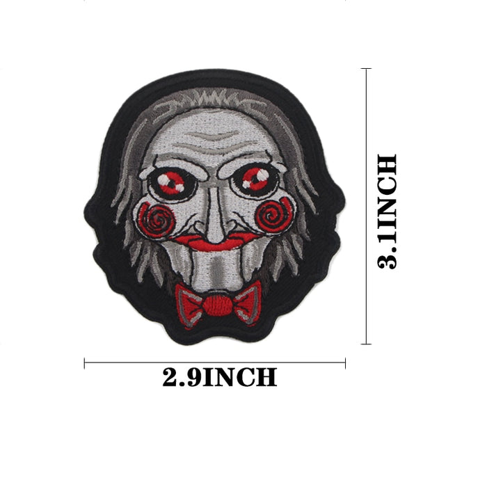 Saw 'Jigsaw Portrait' Embroidered Patch
