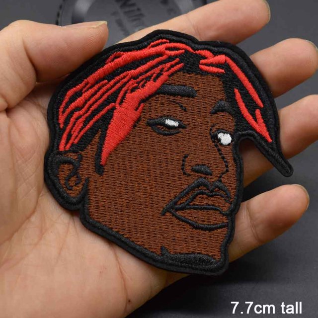 Music '2Pac' Embroidered Patch