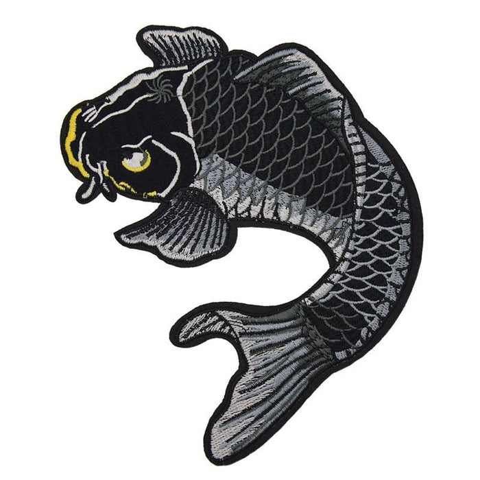 Coy Fish Embroidered Patch Set
