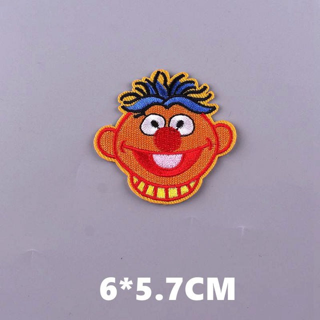 Sesame Street 'Ernie | Head' Embroidered Patch