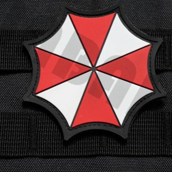 Resident Evil 'Umbrella | 2.0' PVC Rubber Velcro Patch