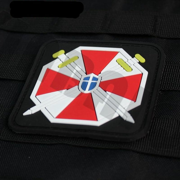 Resident Evil 'Umbrella | Shield' PVC Rubber Velcro Patch