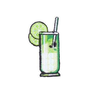 Fresh Lime Lemonade Embroidered Patch