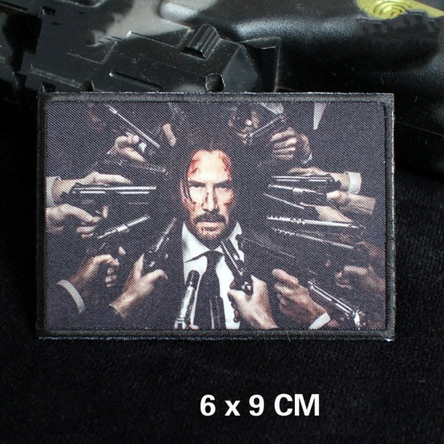 John Wick 'Fearless' Embroidered Velcro Patch