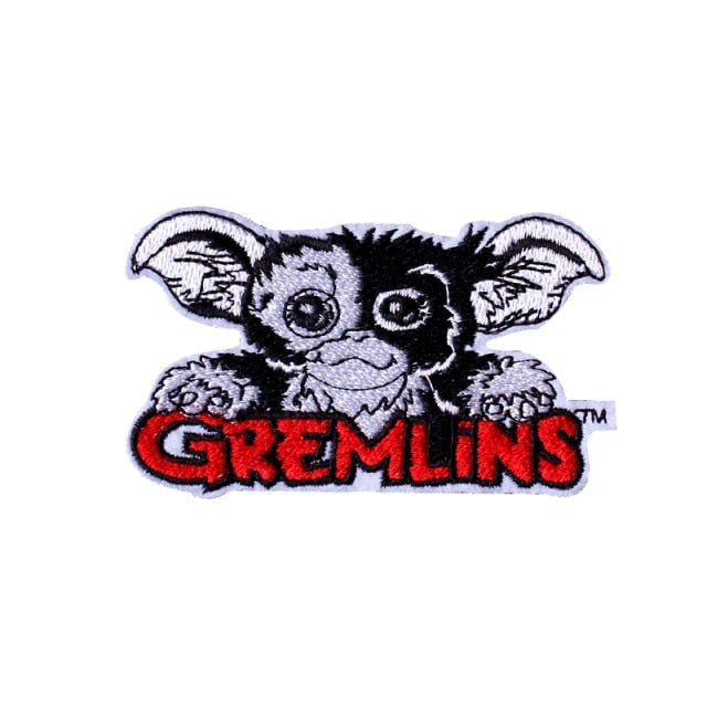 Gremlins 'Gizmo | Movie Logo' Embroidered Patch