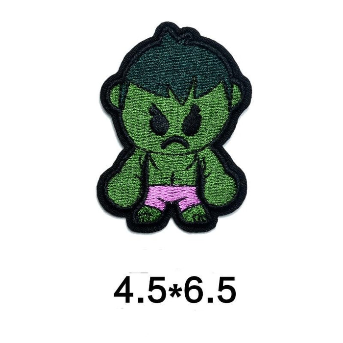 Hulk 'Cute | Angry' Embroidered Patch