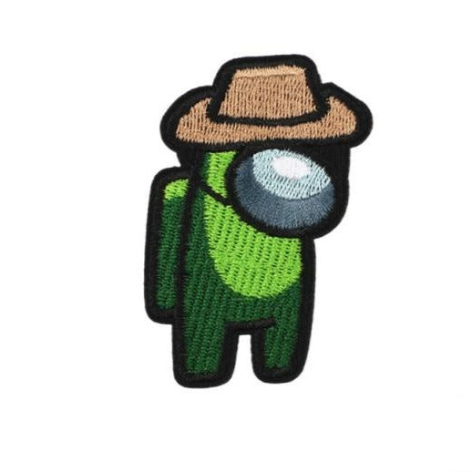 Among Us 'Green | Homburg Hat' Embroidered Patch
