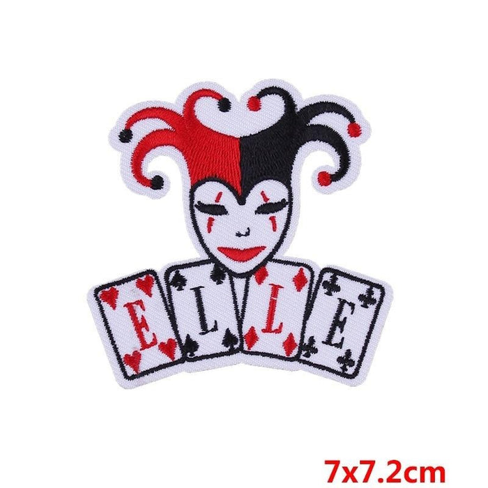 Joker 'Jester' Embroidered Patch