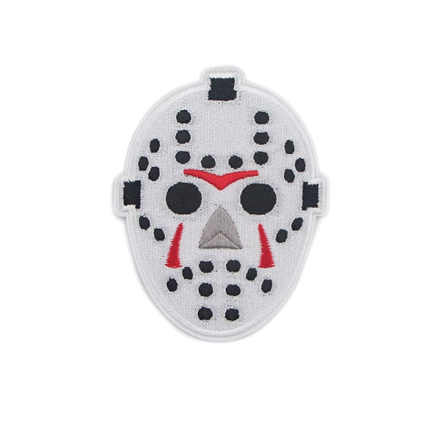 Friday the 13th 'Classic Mask' Embroidered Patch
