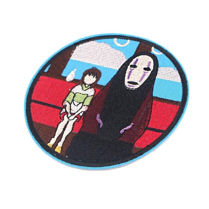 Spirited Away 'Haku and No face' Embroidered Patch