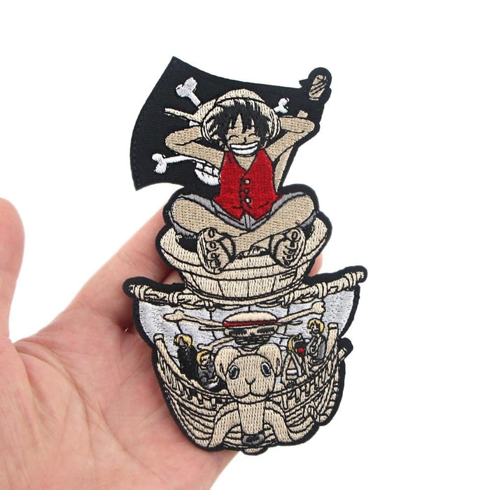 One Piece 'Monkey D. Luffy | Chillin' Embroidered Patch