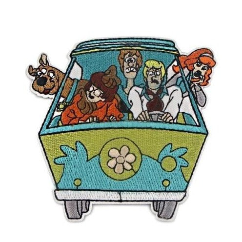 Scooby Doo 'Mystery Van with Gang' Embroidered Patch