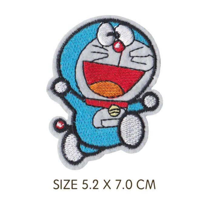 Doraemon 'Hopping' Embroidered Patch