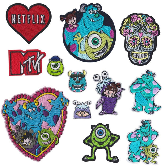 Monsters, Inc. 'Boo in Costume' Embroidered Patch