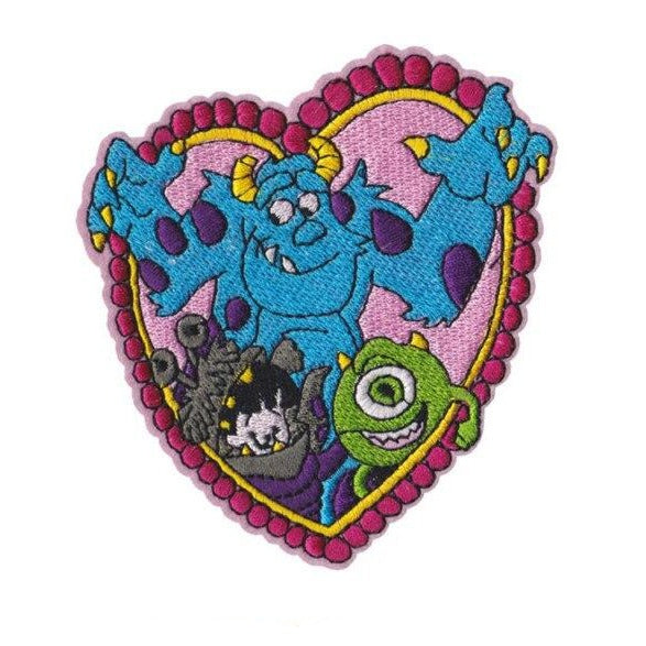 Monsters, Inc. 'Sulley | Mike | Boo' Embroidered Patch
