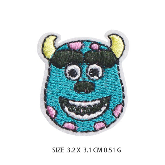 Monsters, Inc. 'Sulley | Head' Embroidered Patch