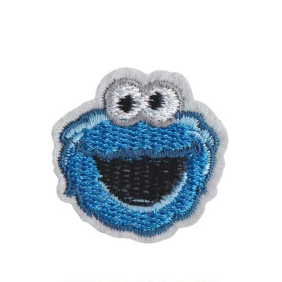 Sesame Street 'Cookie Monster | Small Head' Embroidered Patch