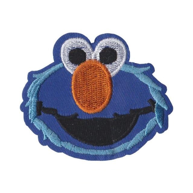 Sesame Street 'Elmo Blue Head' Embroidered Patch