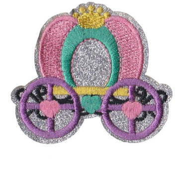 Cute Cinderella Carriage Embroidered Patch
