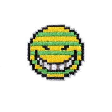 Assassination Classroom 'Koro-sensei | Head Pixel' Embroidered Patch