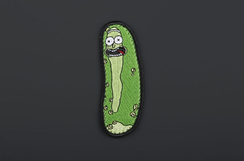 Rick and Morty 'Pickle Rick' Embroidered Velcro Patch