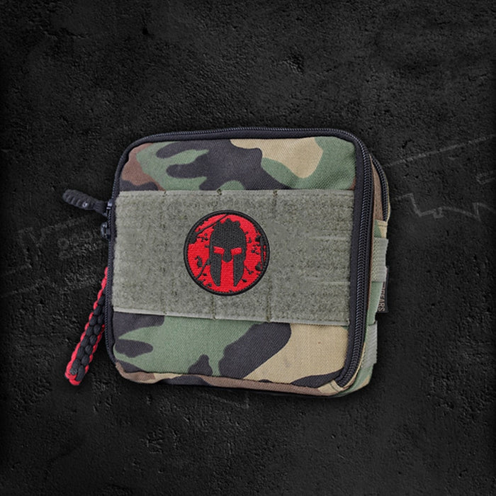 Spartan Logo Embroidered Velcro Patch