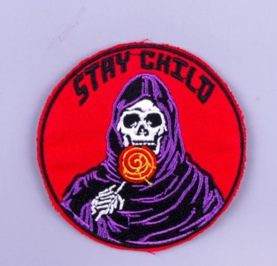 Masters of the Universe 'Skeletor | Stay Child' Embroidered Patch