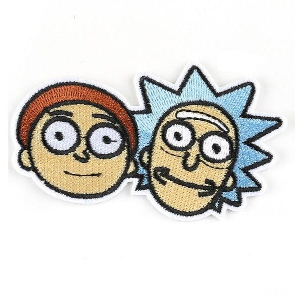 Rick and Morty 'Face' Embroidered Patch