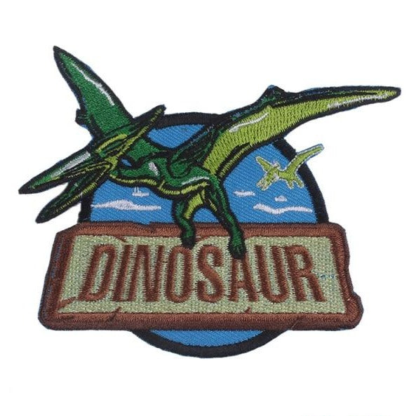 Dinosaur 'Pterodactyl | Dinosaur' Embroidered Patch