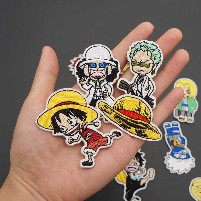 One Piece 'Straw Hat | Small' Embroidered Patch